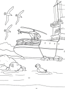 Pluim die klein ysbeer Online Coloring